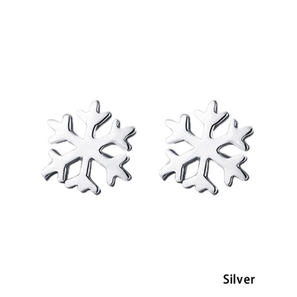 NEW!💙💎❄️ADORABLE SILVER PLATED SNOWFLAKES!❄️💎💙 - Picture 4 of 7